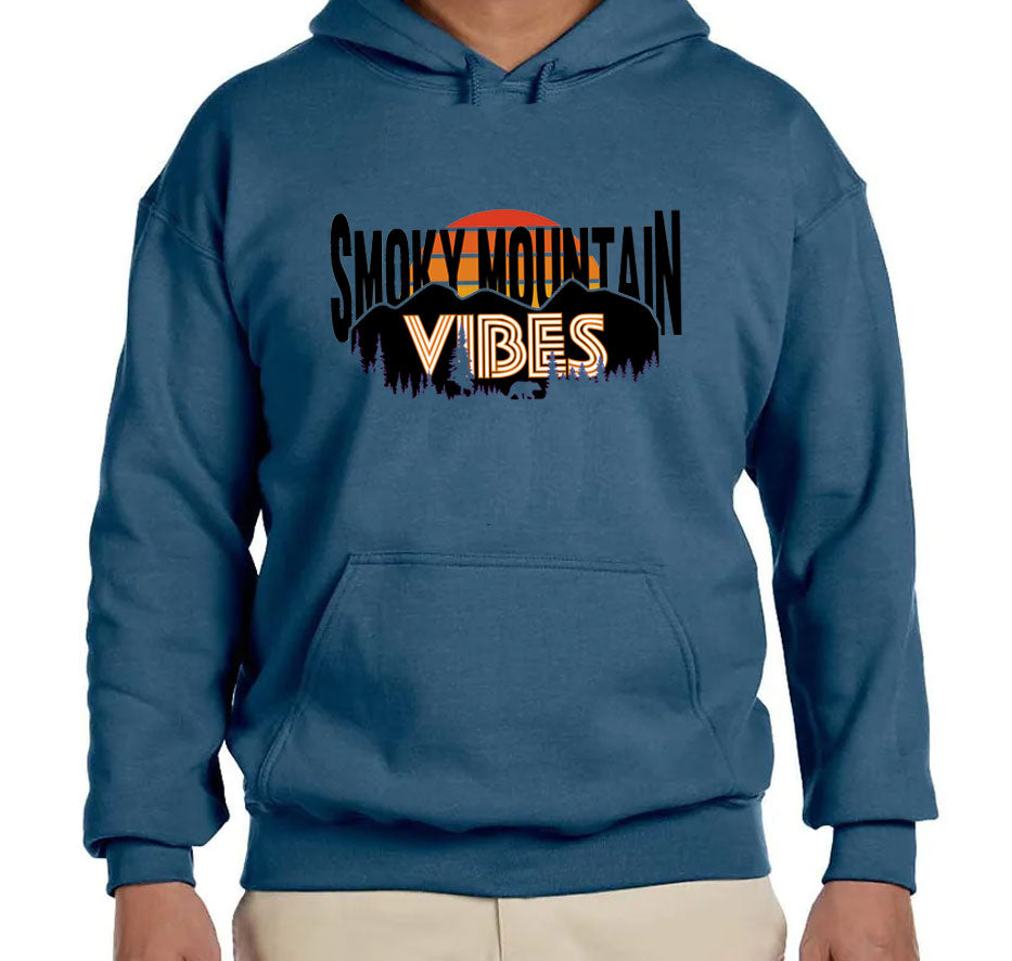 Smoky Mountain Vibes Gildan G185 Adult Heavy Blend Hoodie