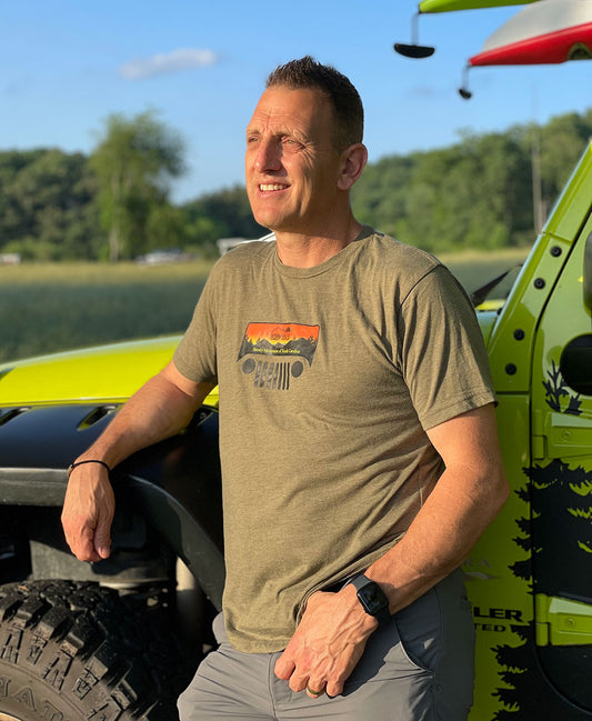 Jeeping In The Smokies Short Sleeve T-shirt