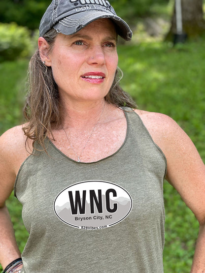 WNC Mountain Towns Racerback Tank